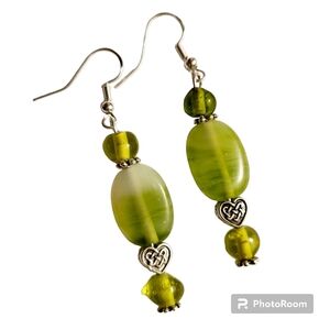Celtic earrings for St. Patrick's Day!